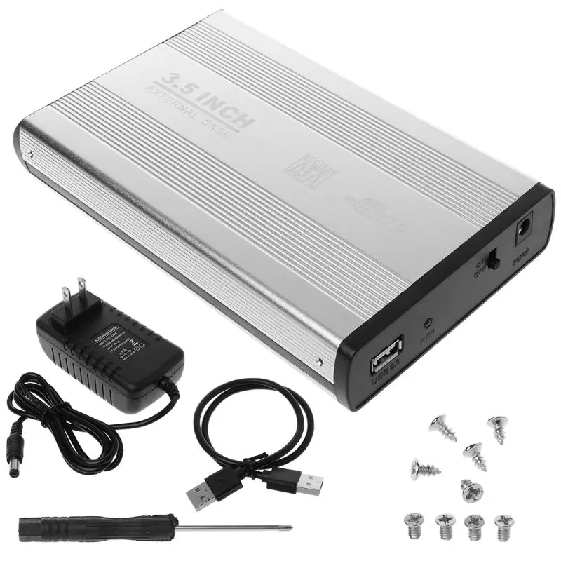3," HDD Внешний чехол Корпус драйвера жесткого диска USB2.0 USB3.0 SATA коробка для хранения