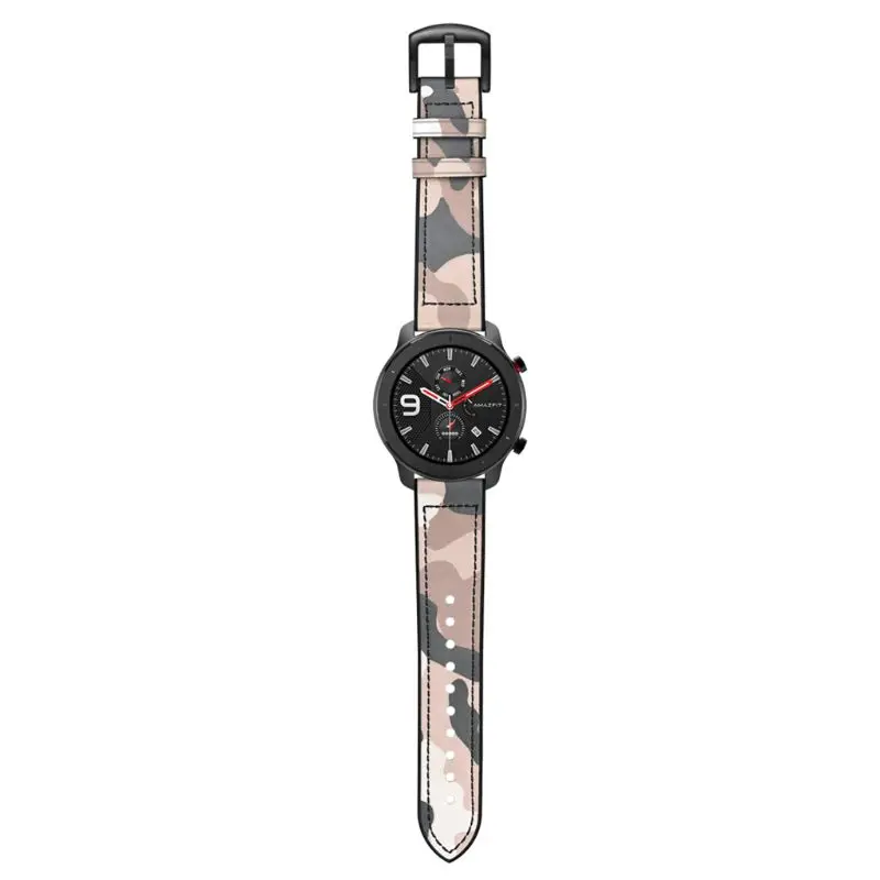 1 шт. ремешок для часов из натуральной кожи для AMAZFIT GTR 42 мм/47 мм Смарт-часы