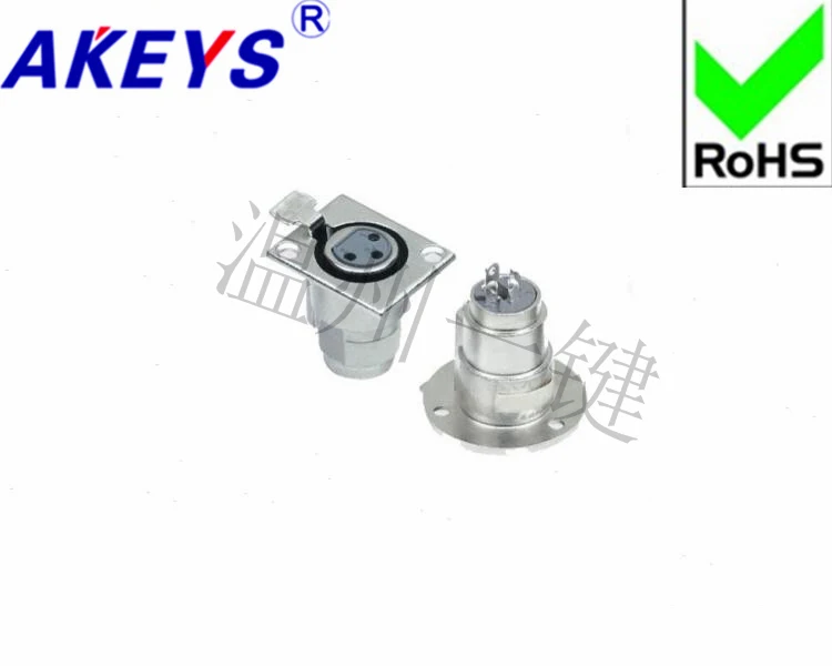 5 шт. XLR-312HP трехъядерный Lennon разъем прямой ножной пластик Canon seat 3 ядра 3 фута Kanong seat