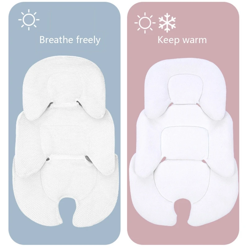 Baby Stroller Cushion Infant Car Seat Insert Head Body Support Pillow Mattress P31B