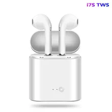 Беспроводные наушники I7s TWS Bluetooth 5,0, спортивные наушники-вкладыши, гарнитура с микрофоном для смартфонов Xiaomi Samsung Huawei LG Беспроводные наушники I7s TWS Bluetooth 5,0, спортивные наушники-вкладыши, гарнитура с микрофоном для смартфонов Xiaomi Samsung Huawei LG