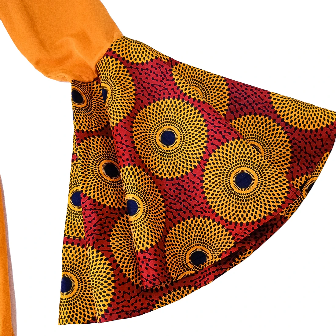 Дашики африканские платья для женщин хлопок Материал африканская женская одежда африканские традиционные платья с длинным рукавом платья Анкара