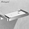 Falangshi Bathroom Shelf Phone Storage Rack Shelves Stainless Steel Wall Mount Shower Basket Holder Phone Holder WB8015 4
