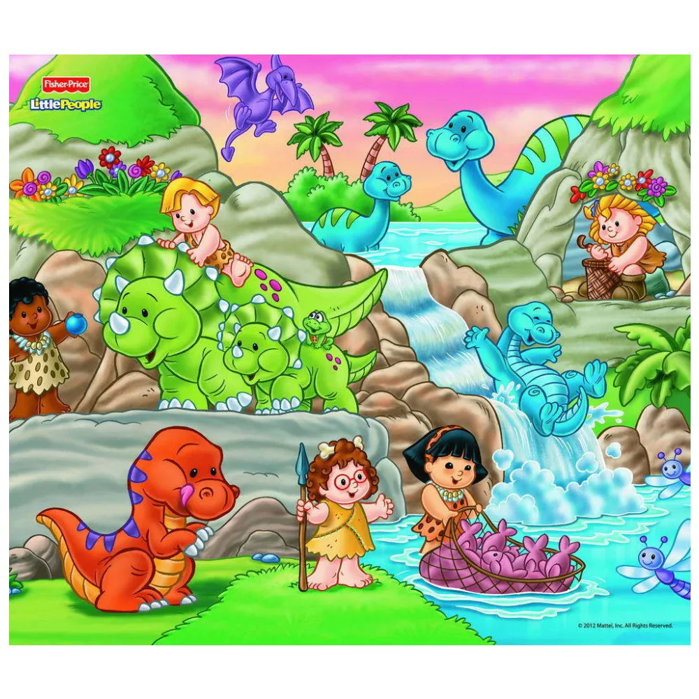Пазл Приключения Fisher-Price FP 37787 6в1х24 детали
