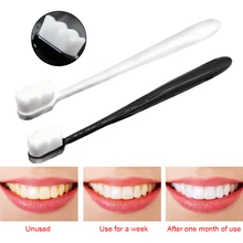 Для чувствительных зубов защита десен для взрослых ультра-тонкое волокно Экстра мягкая зубная щетка Антибактериальная Стоматологическая Нескользящая уход за полостью рта руководство