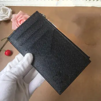 

Luxury Designer Coin Card Holder Mini Slim Wallet Zippy Pocket Louie Genuine Leather Lining vuiton AAA grade High Quality