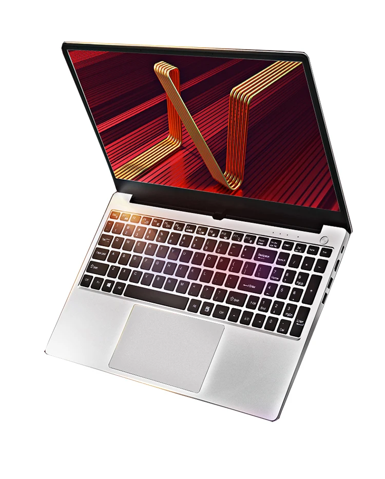 Бесплатная доставка 15 6 &quotсеребристый металлический ноутбук ультрабук Core i7 10510U i5