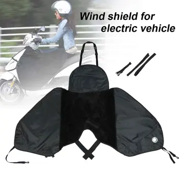 

Thick Rain Snow Waterproof Windproof Lap Apron Scooter Winter Outdoor Fleeced Motorcycle Leg Cover Weather Protection Knee Quilt