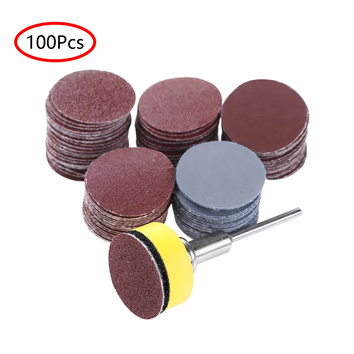 Cutting Disc Circular Saw Blade Grinding Wheel Kit 5 Style Assorted Grits For Dremel Rotary Tool Abrasive Sanding Disc Tools photo