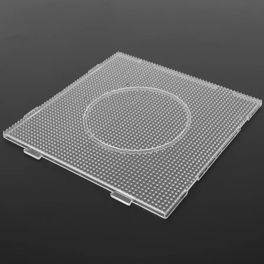 Прозрачный геометрический шаблон Pegboard Детские пазлы для детей 2,6 мм
