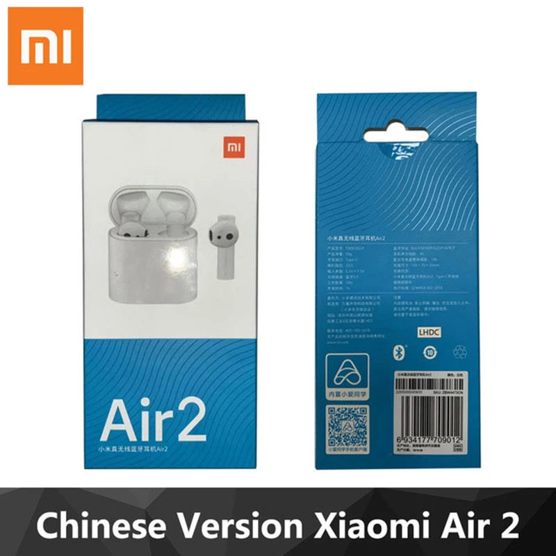 Xiaomi Airdots Pro 2 Air 2 TWS Bluetooth Headset 2 Mi True Wireless Earphone 2 Smart Voice Control LHDC Tap Control Dual MIC ENC