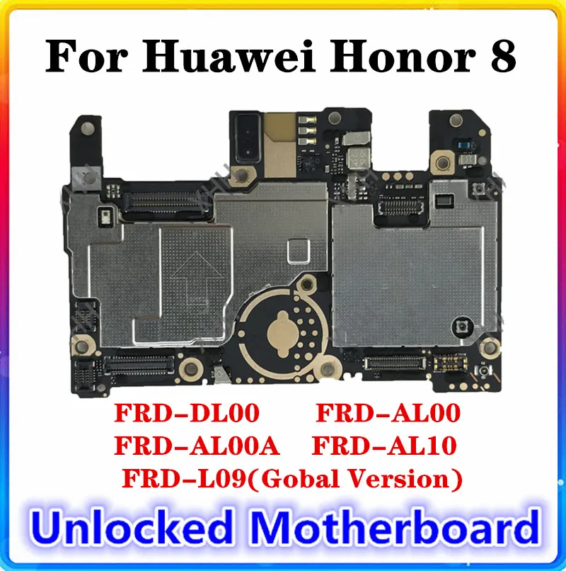 Для HUAWEI Honor 8 Lite материнская плата FRD DL00 AL00 AL00A AL10 L09 глобальной оригинальная EMUI Android