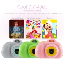 Мини цифровая камера 1080P Детская цифровая камера Мини Портативный видеомагнитофон видеокамера мультфильм Милая камера детский подарок на день рождения