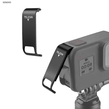 

Metal Battery Cover Rechargeable Side Cover Battery Door charge port Protective case For Gopro 8 Action Camera Accessories