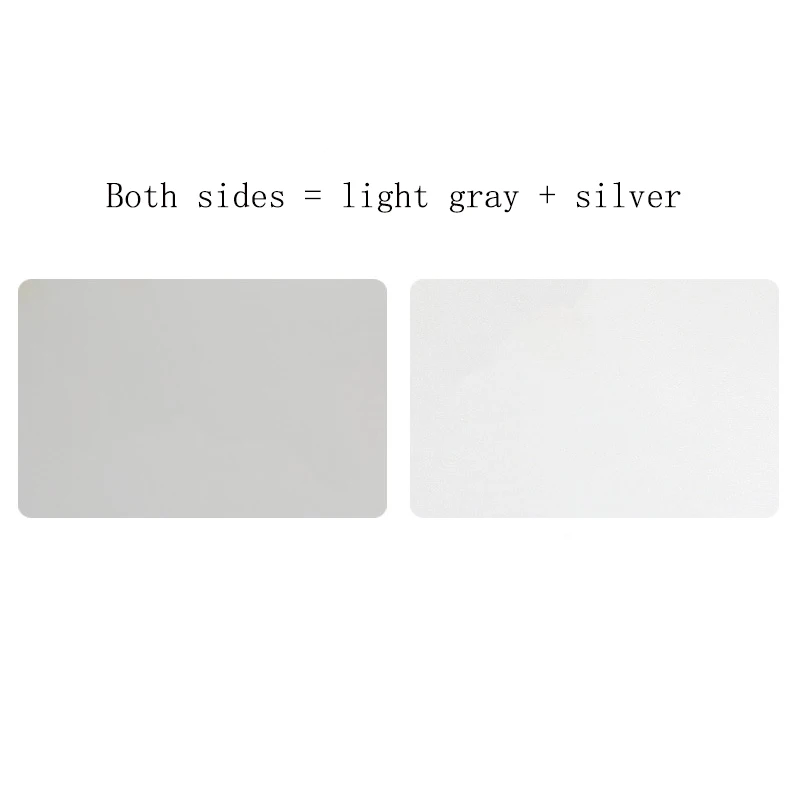 silver-light gray Двойной коврик для мыши простой кожаный игровой коврик для ноутбука маленький Настольный коврик маленький водонепроницаемый кожаный коврик для мыши для девочки 270x210 300x240 мм - Цвет: silver-light gray