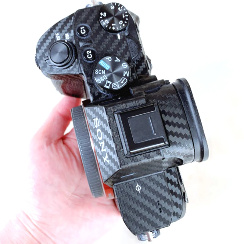 Антиокислительная наклейка из углеродного волокна для камеры sony A7III A7M3 A7R3, защитная пленка для камеры, аксессуары для защиты от царапин