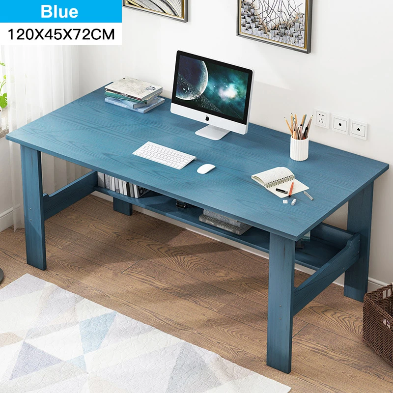 Wooden Computer Desk Minimalist Bedroom Student Dormitory Learning Table Single Writing Desk Standing Home Office Furniture Wooden Computer Desk Minimalist Bedroom Student Dormitory Learning Table Single Writing Desk Standing Home Office Furniture