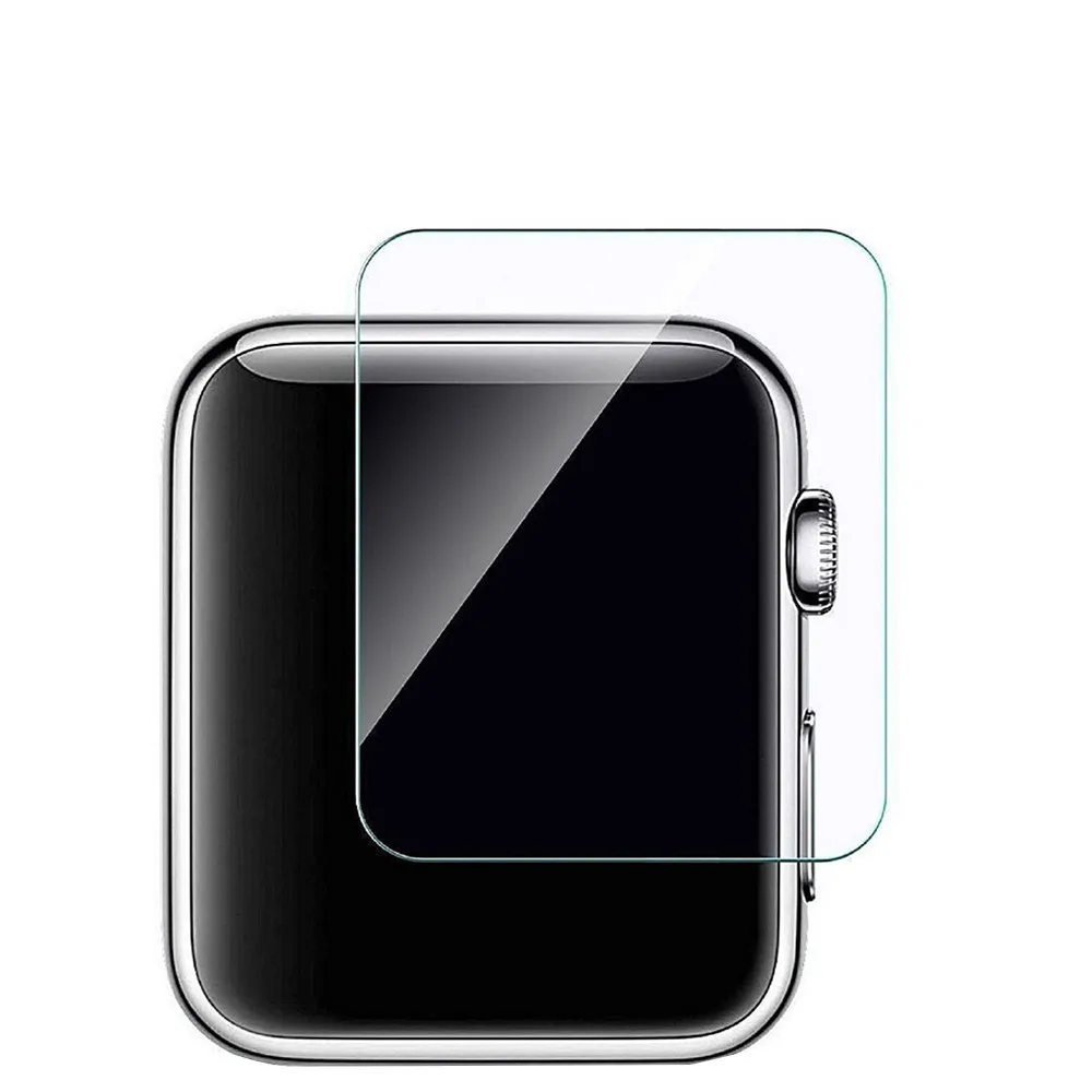 Защитный экран из закаленного стекла для Apple Watch Series 1/2/3 38/42 мм полностью