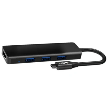 

AJAZZ Type-C Docking Station Expand Notebook Desktop USB Port Mobile Phone HDMI Multi-Interface Computer Converter