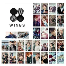 30 шт./компл. Kpop Bangtan Boys карта души Persona Love Yourself крылья Ен навсегда ЛОМО карта Фотокарта JIMIN SUGA Юнга Кук