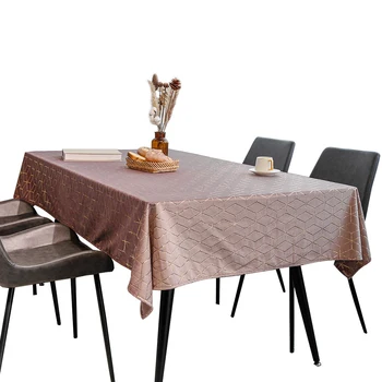 

Spillproof Jacquard Geometric Elegant Table Cloth Kitchen Dinning Wrinkle Resistant Cover Party Home Decor Desk Nordic Style