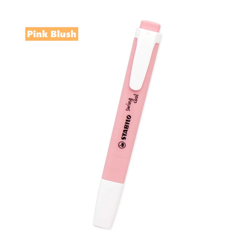 Stabilo Swing Cool Highlighter Pen Permanent Subrayadores Color Pastel  Markers Journal Supplies Fosforlu Kalem Stationery - AliExpress