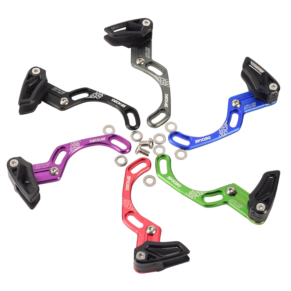 DECKAS Bike Chain guide MTB Bicycle chain 1X System ISCG03/ISCG05/BB mount CNC Single Speed Wide Narrow Gear Guide | Спорт и