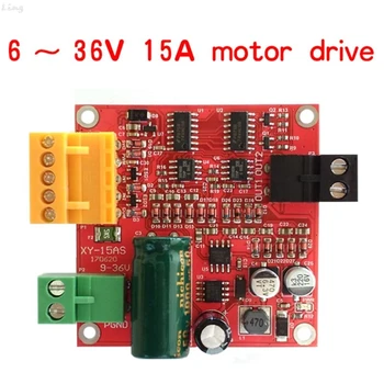 

6-36V 15A High Power DC Motor Driver Board Precise PWM Speed Regulator Module Industrial Grade