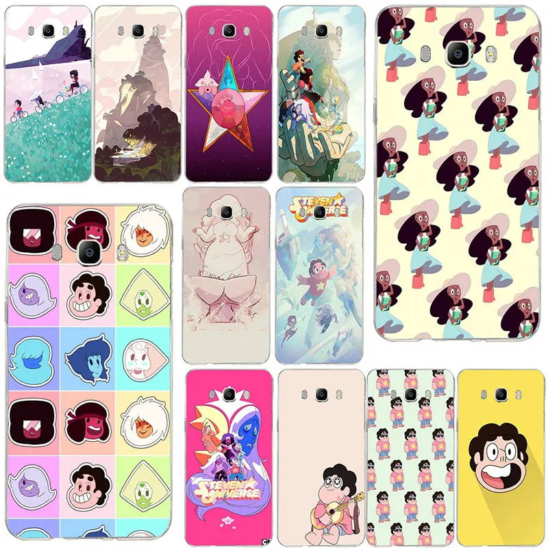 

For Samsung Galaxy Note 2 3 4 5 8 S2 S3 S4 S5 Mini S6 S7 S8 S9 Edge Plus Shell Soft TPU Cell Phone Cases Cartoon Steven Universe