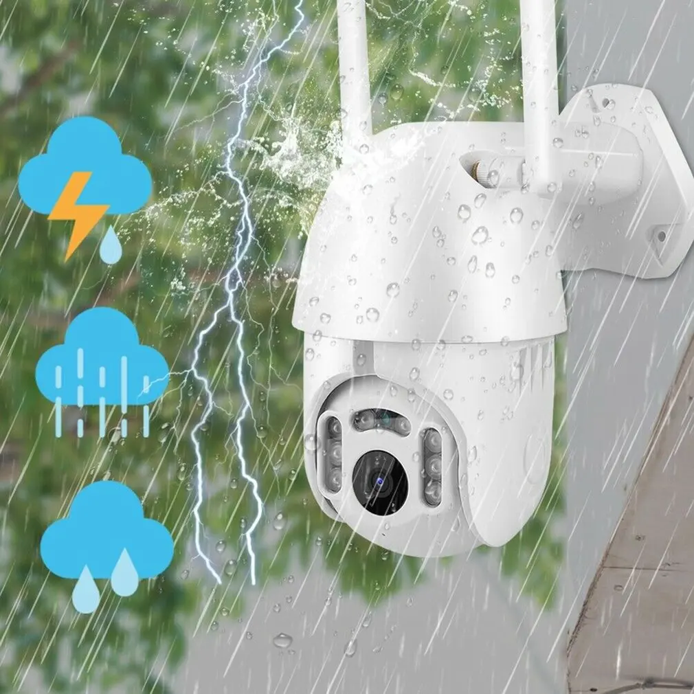 1080P HD WiFi IP Camera ONVIF Outdoor Waterproof PTZ Security Camera 2 Million Pixel HD IP Camera Motion Detection