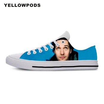 

New Canvas Men Casual Shoes Paul Rudd Hot Fashion For Men/women High Quality 3D Printing Paul Rudd Off White Shoes Man