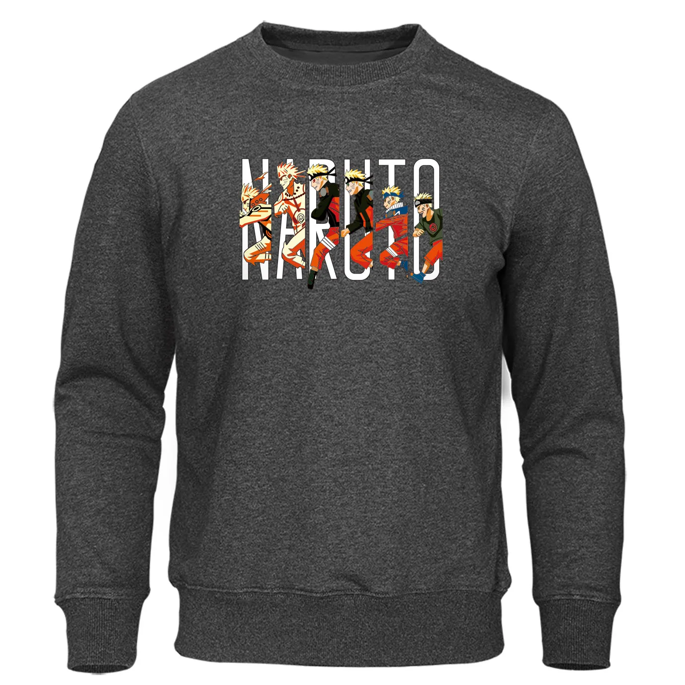 

Japanese Anime Naruto Sweatshirt Men Hoodies Crewneck Pullover Fashion Hip Hop Men's Sweatshirts Winter Autumn Harajuku Hoody