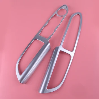 

beler 2Pcs Chrome Door Window Switch Panel Cover Trim Car Styling Fit for Ford Escape Kuga 2013 2014 2015 2016 2017 2018