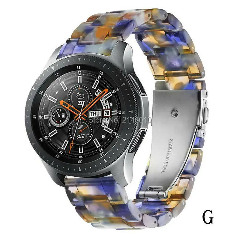 Ремешок резиновый для наручных часов быстросъемный браслет Samsung Galaxy Watch S3/S2 42 мм/46