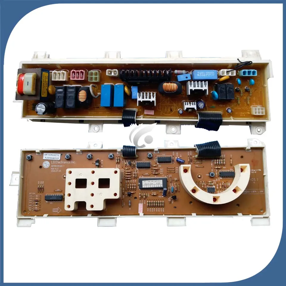 Оригинальная компьютерная плата для стиральной машины LG 6870EC9132A 1 6871EN1027C б/у
