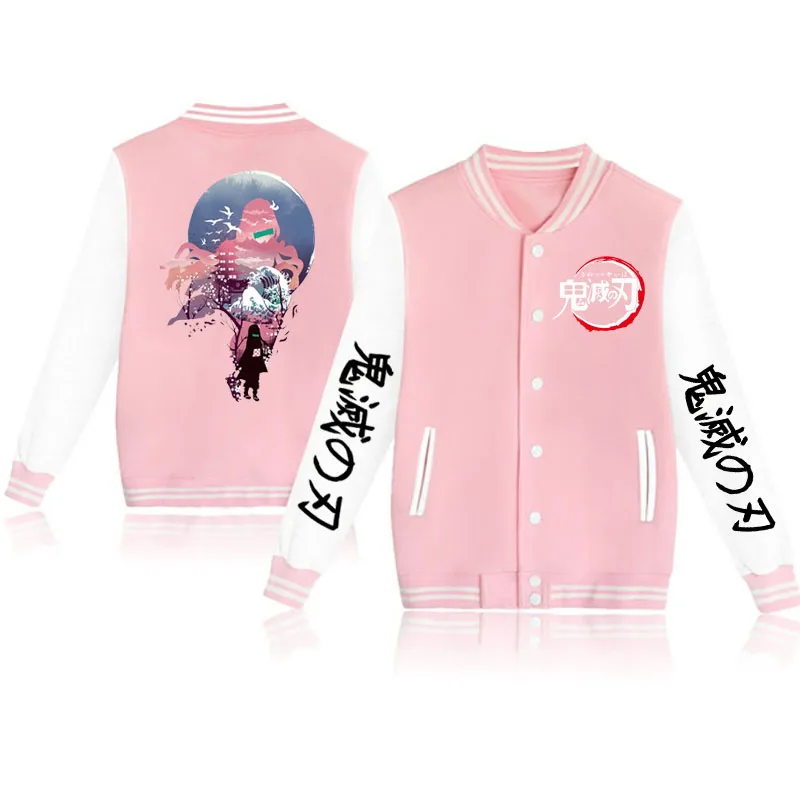 Demon Slayer Men's Jacket Jacket Customized High Street Hip Hop Street Casual Thicken Warm Jacket 4