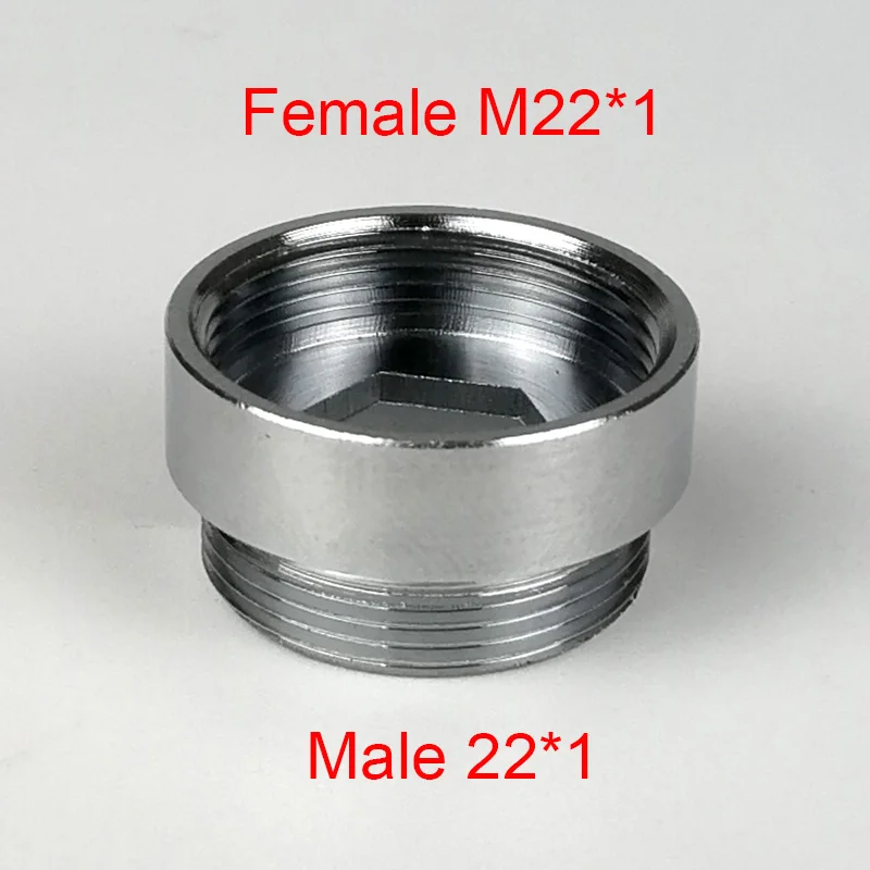 Connector Faucet-Adapter Irrigator-Accessories Water-Purifier Chrome-Plated M24 Male