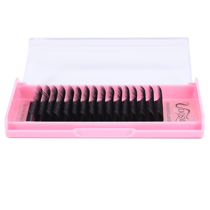 5trays length 17mm 18mm  Extra long eyelash extension  natural false eyelashes Individual eyelash