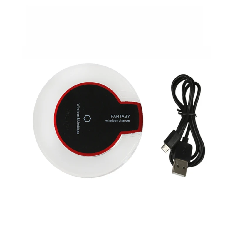 FULL-Cordless Charging Pad Round Charger for Mobile Phones Iq Smartphone | Электроника