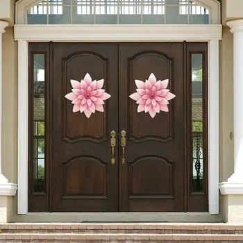 

Wrought Iron Flower Crafts Wall Hangings for Home Office Decoration