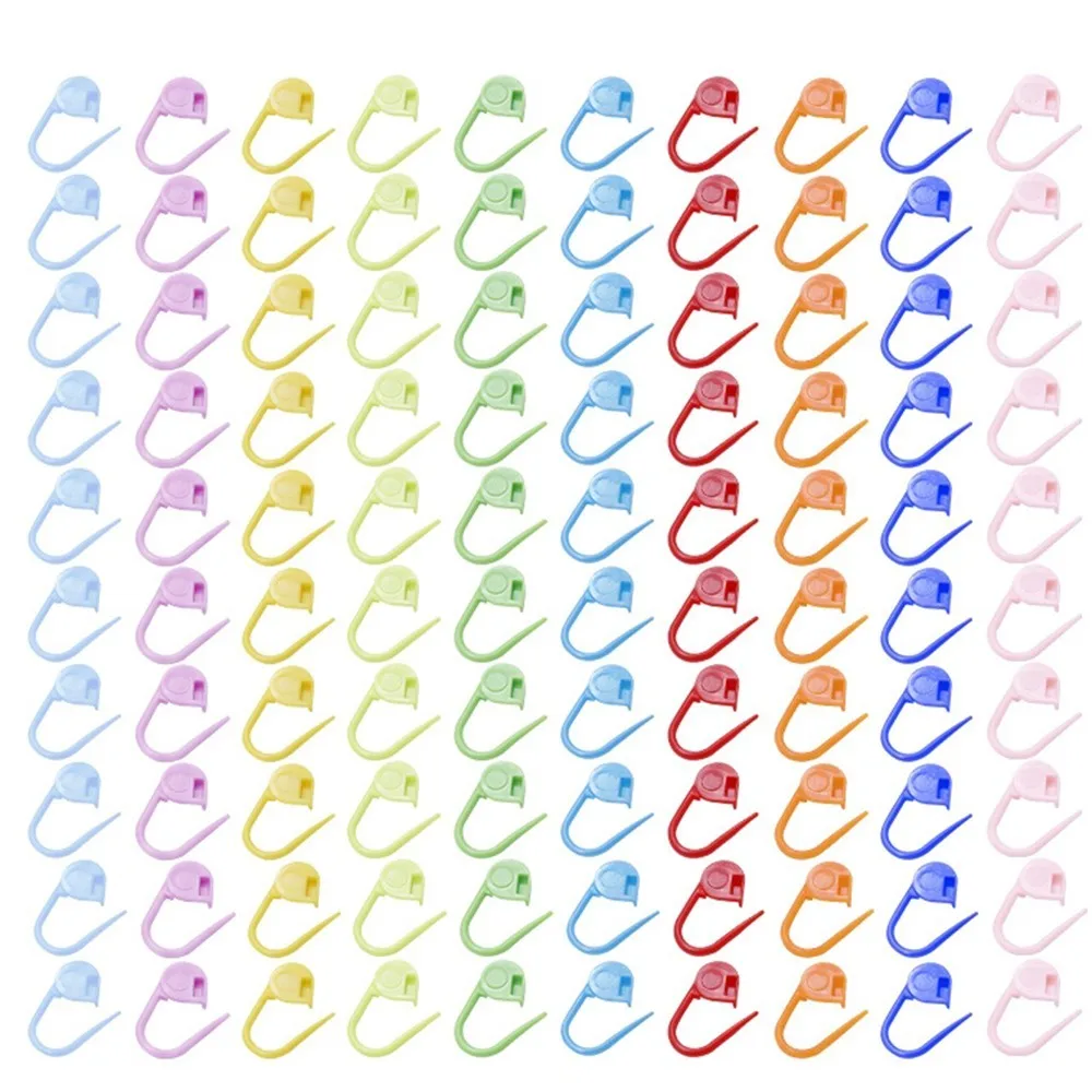400pcs 400 шт разноцветные пластиковые инструменты для вязания маркеры для запирания стежков инструменты для вязания на крючке - Цвет: 400pcs