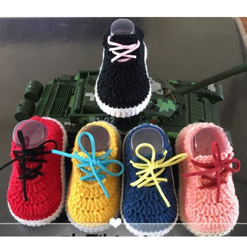 

QYFLYXUE Hand-made Pure color fashion cowboy shoes male baby shoes toddler shoes Spring and autumn style