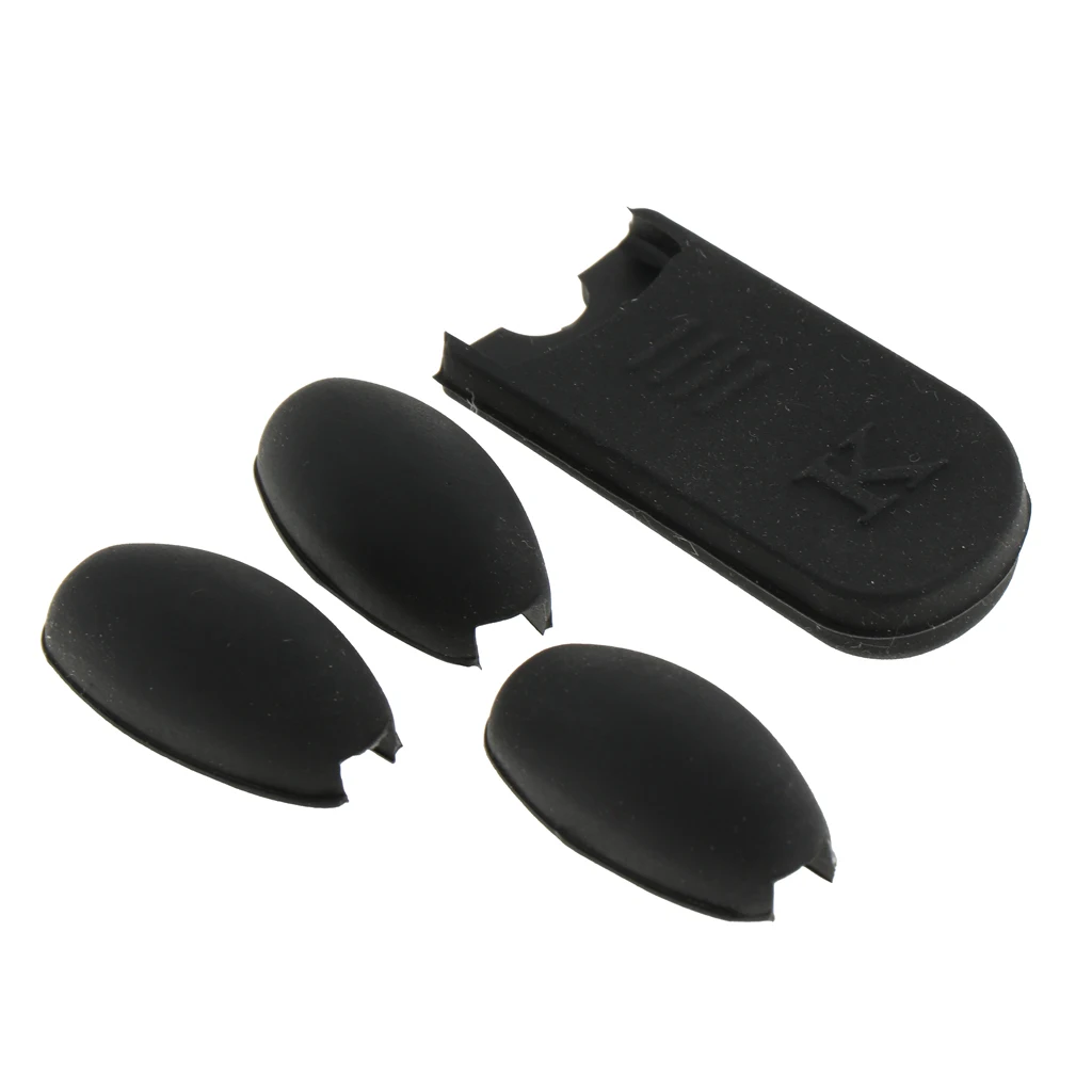 Saxophone Rubber Thumb Rest Cushions, Palm Key Risers Pads, Finger Protector for Alto Soprano Tenor Sax