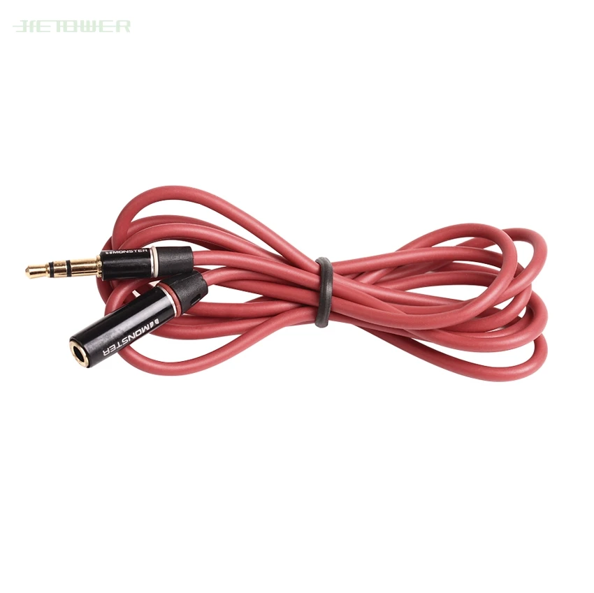 3 5mm Jack Extension Audio Cable Male to Female Wired Headphones Extension Cable Speaker AUX Cable Cord For PC100pcs lot