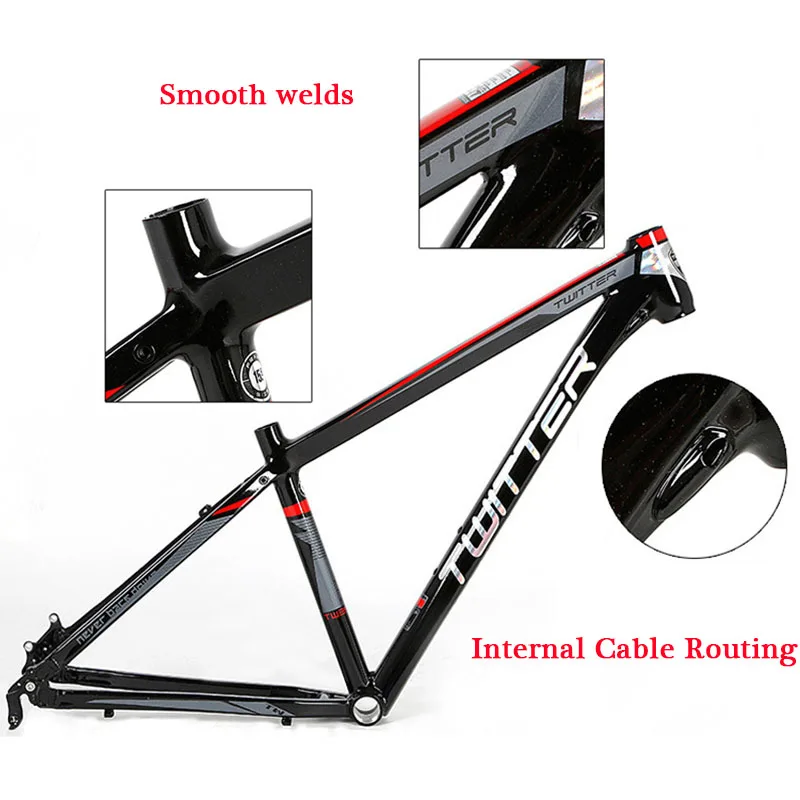 Sale TWITTER 3900XC Frame Mountain Bike 15.5 17 19 Inches Aluminum MTB Bicycle Frameset for Wheel Size 29er Bicycles Frame Set 1