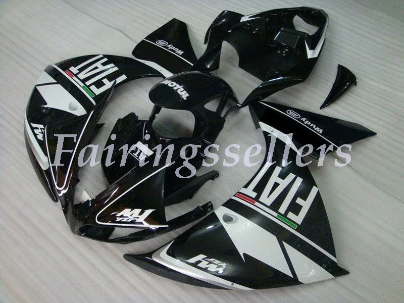 

4 Free Gifts New ABS Full Tank Fairing Fit For Yamaha YZF1000 R1 2009 2010 2011 2012 YZF R1 Custom Fairings Kit Black