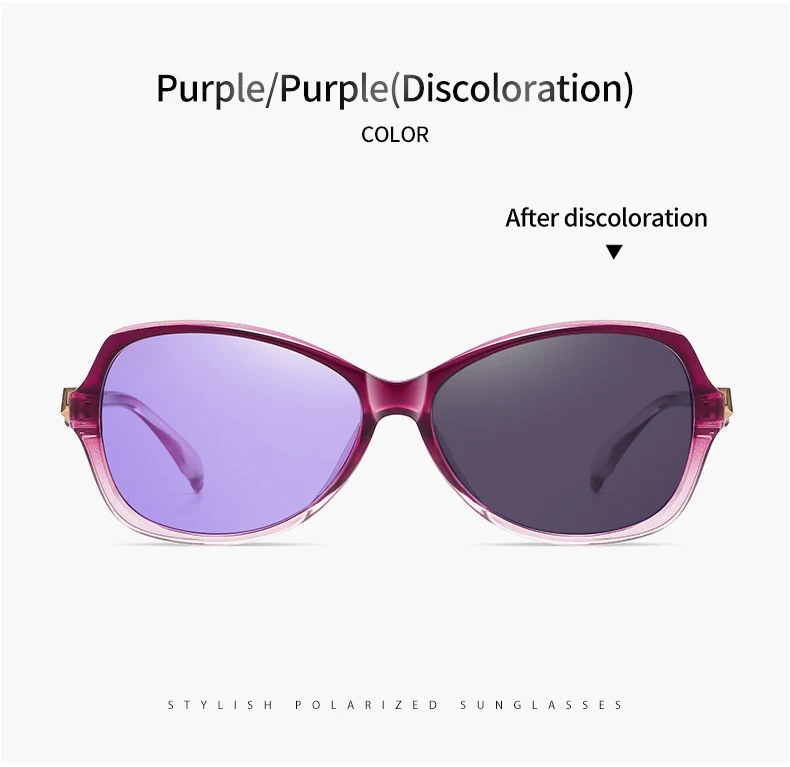 2022 New Fashion Diamond Frame Photochromic Sunglasses Women Polarized Sun Glasses Oval Female  Glasses oculos de sol feminino big sunglasses for women