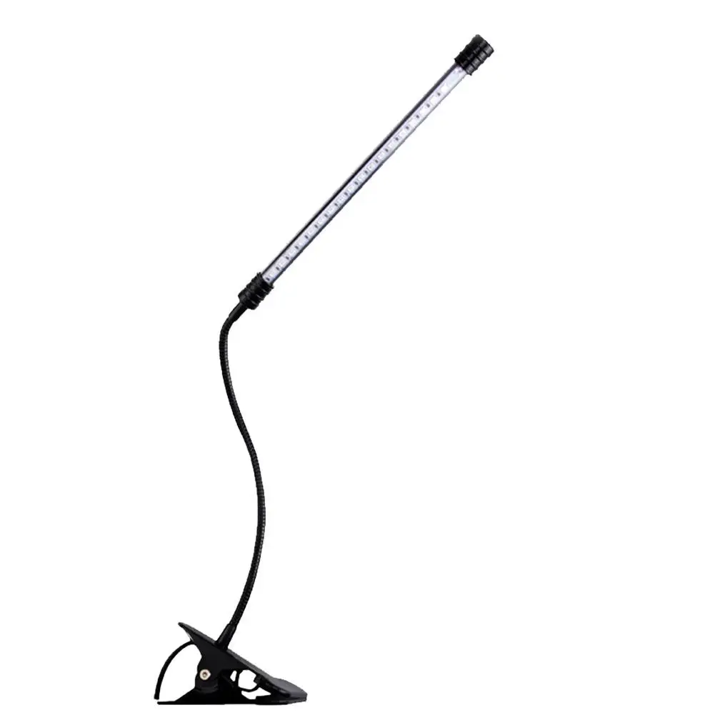 

USB Single Head LED Plant Growth Plant Lamp 9W High Power Double Head Clip Fill Light 5-Level Dimming Waterproof Clip