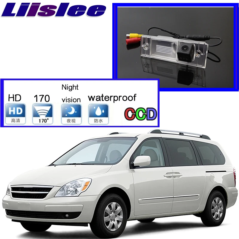 Камера заднего вида Liislee для автомобиля Hyundai TS 2006 ~ 2009 камера PAL / NTSC Use | RCA