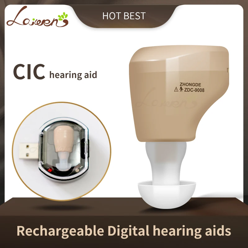 Najtaniej CN900B Mini aparaty słuchowe z możliwością ładowania Mini wzmacniacz słuchu wzmacniacz dźwięku do ucha aparaty słuchowe akumulator do aparatów słuchowych